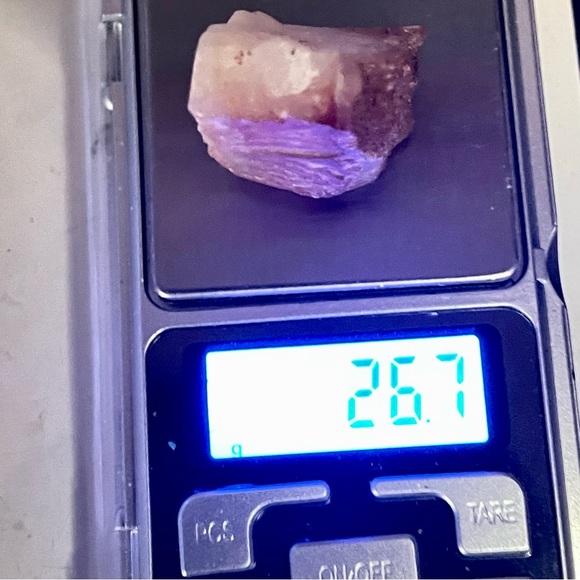 New Natural Orange White Agate Cluster Cave Creek Arizona Sacral Chakra FreeForm - Picture 11 of 12